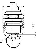 Размеры термопреобразователя сопротивления ТСП-8044Р 